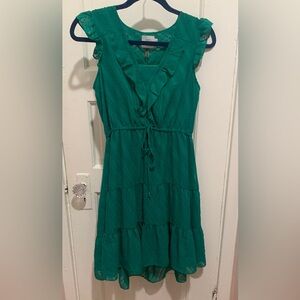 Anthropologie HD in Paris Ruffle Midi Dress